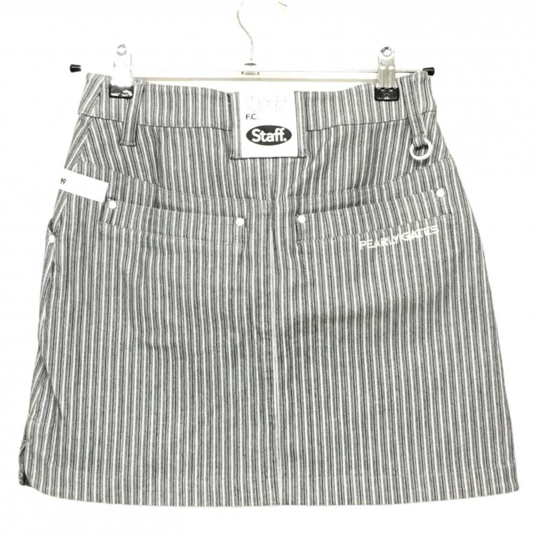 PEARLY GATES - 【美品】パーリーゲイツ スカート グレー系×白