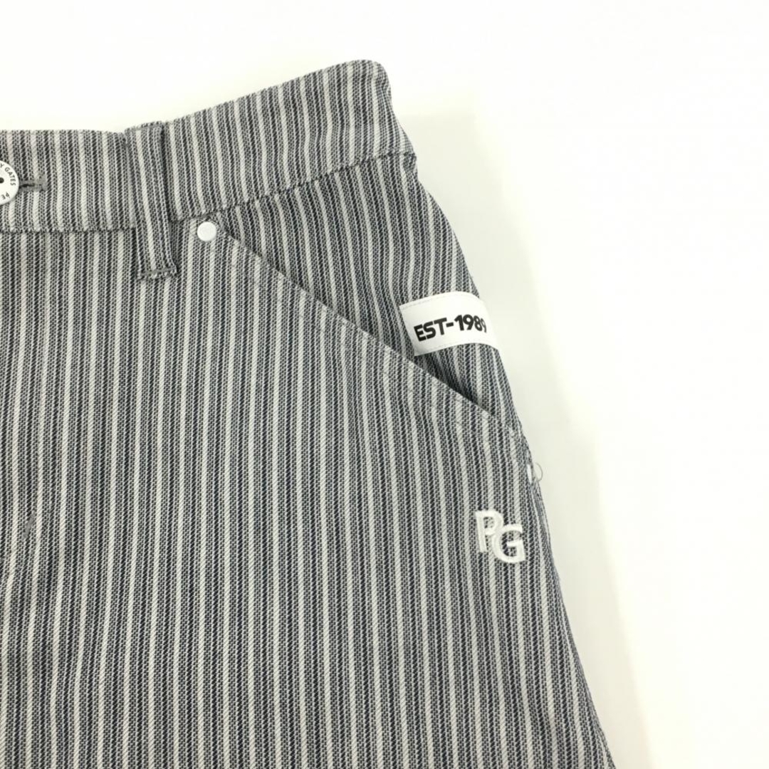 PEARLY GATES - 【美品】パーリーゲイツ スカート グレー系×白