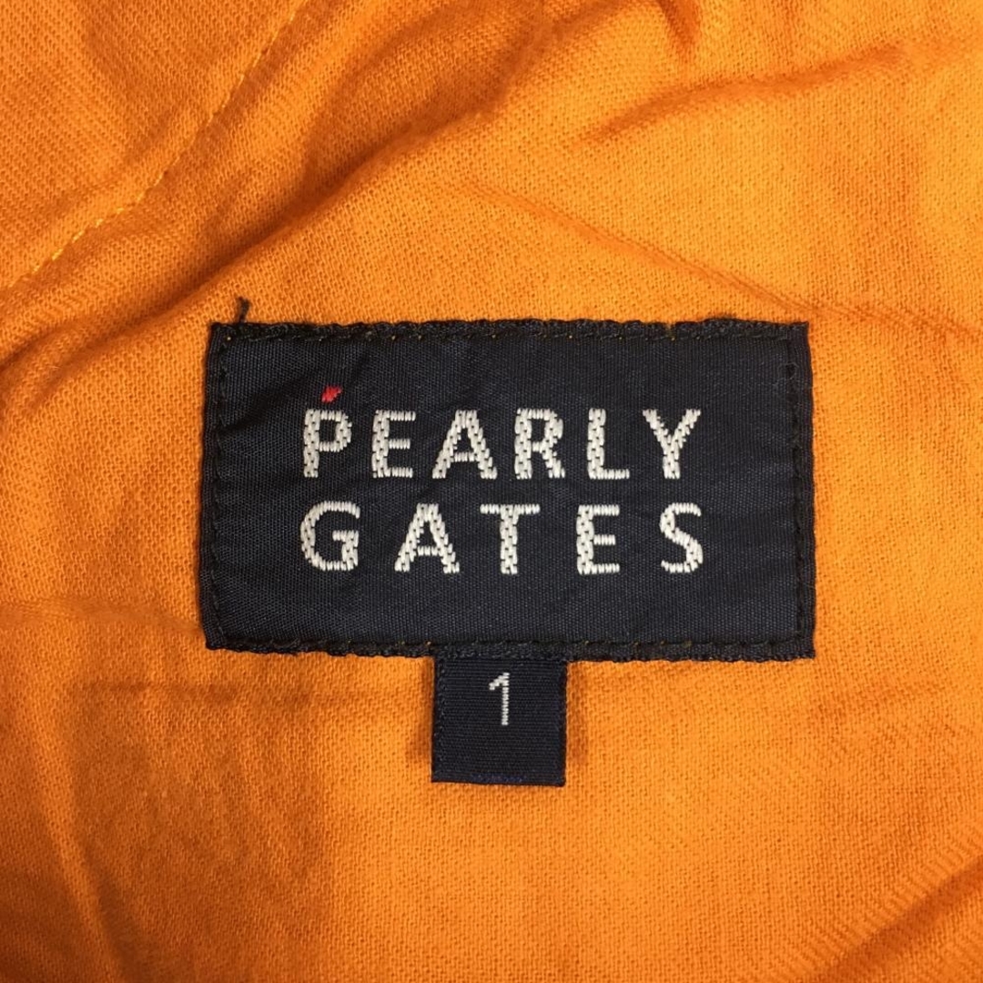 PEARLY GATES - パーリーゲイツ スカート オレンジ さくらんぼ刺しゅう