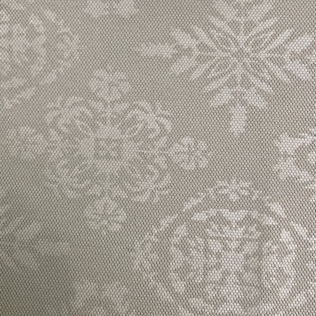 サイズ：L ADMIRAL アドミラル 半袖ポロシャツ 総柄 カーキ系