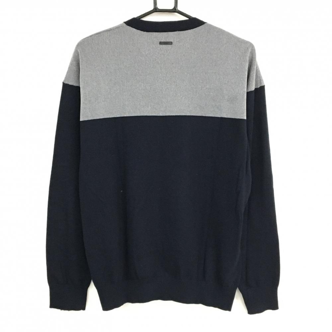 MASTER BUNNY EDITION - マスターバニー セーター ネイビー×グレー