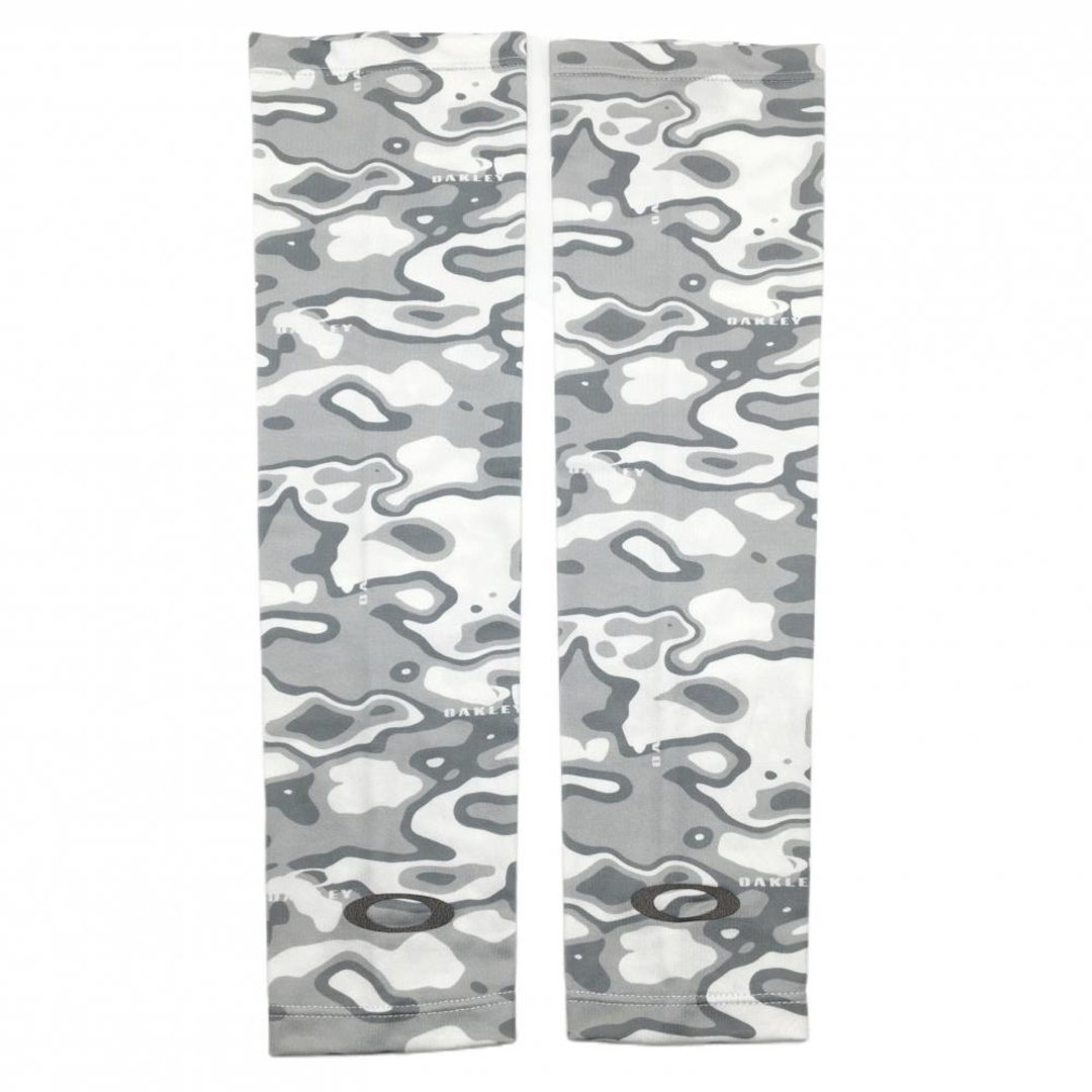 Oakley - 【新品】オークリー アームカバー グレー×白 カモフラ 迷彩