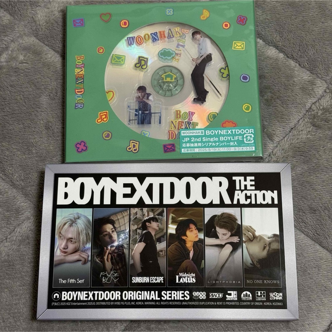 BOYNEXTDOOR The Action BOYLIFE ウナク トレカの通販 by bwa.｜ラクマ