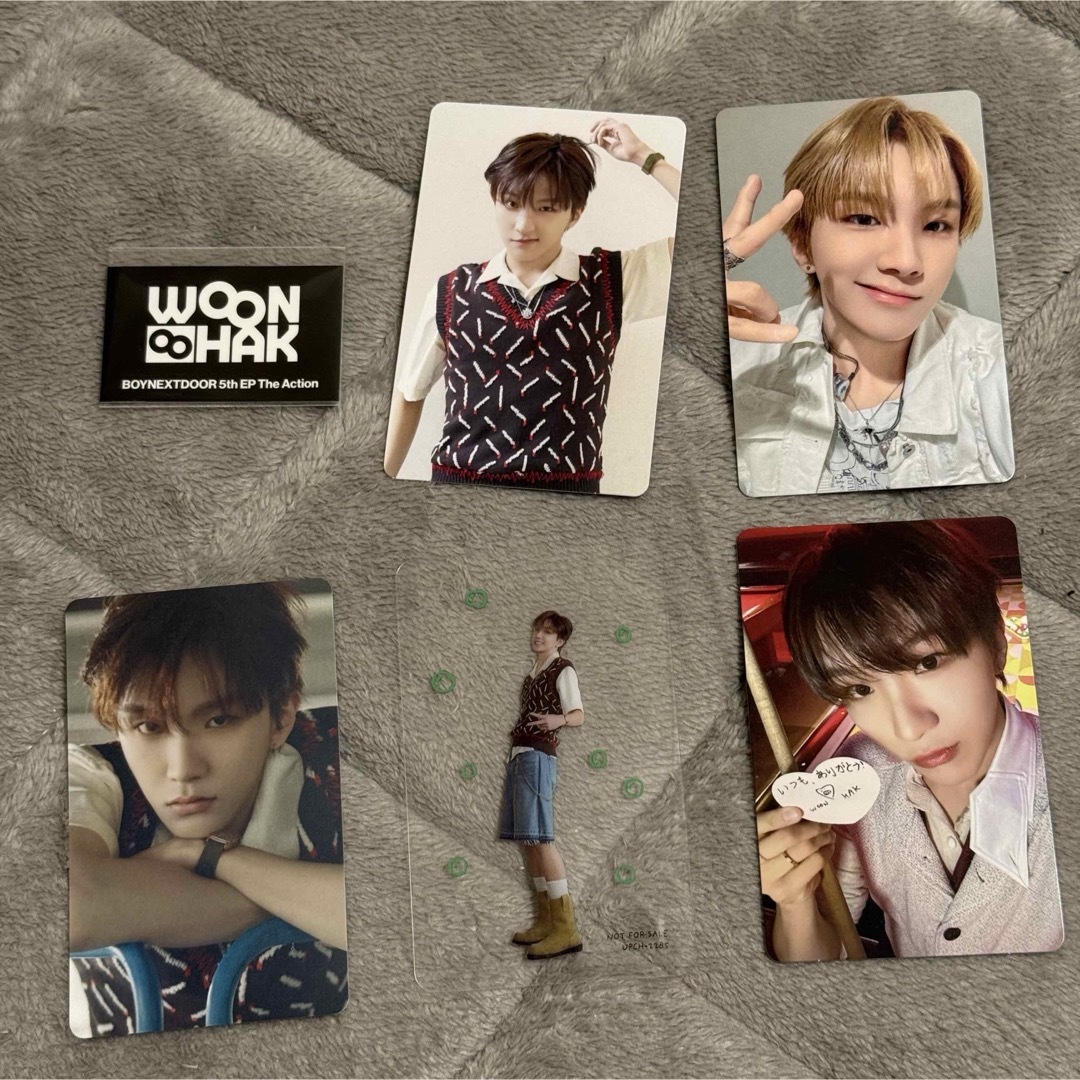 BOYNEXTDOOR The Action BOYLIFE ウナク トレカの通販 by bwa.｜ラクマ