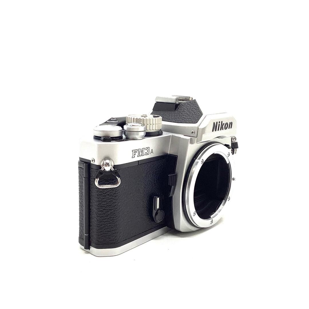 Nikon - 【全額返金保証】【最速発送】Nikon FM3A ボディ シルバー 美