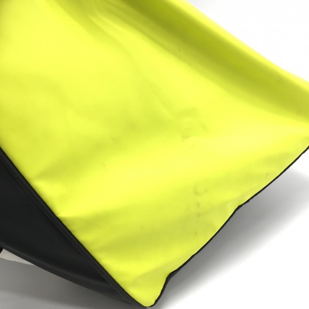 archivio - アルチビオ ロッカーバッグ 黒×白×ライトグリーン ビッグ