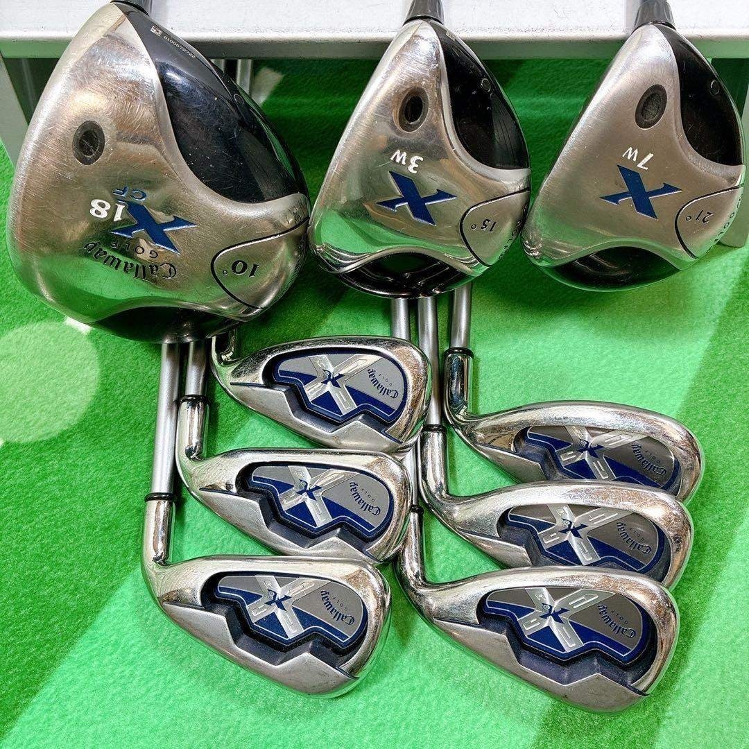 Callaway Golf - Callaway X-18 メンズゴルフクラブセット 9本