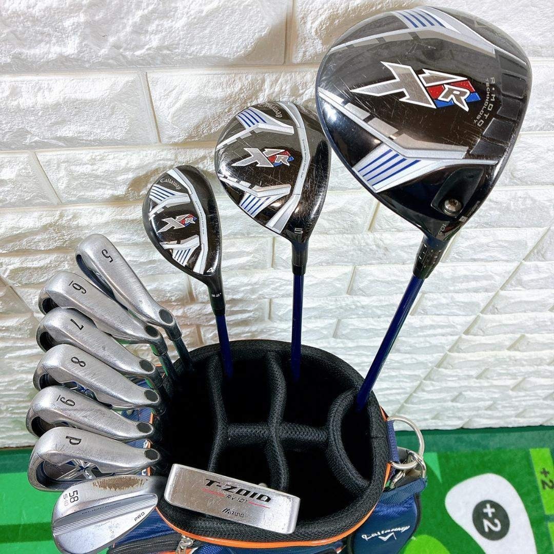 Callaway Golf - Callaway XRメンズ ゴルフクラブセット 11本 キャディ
