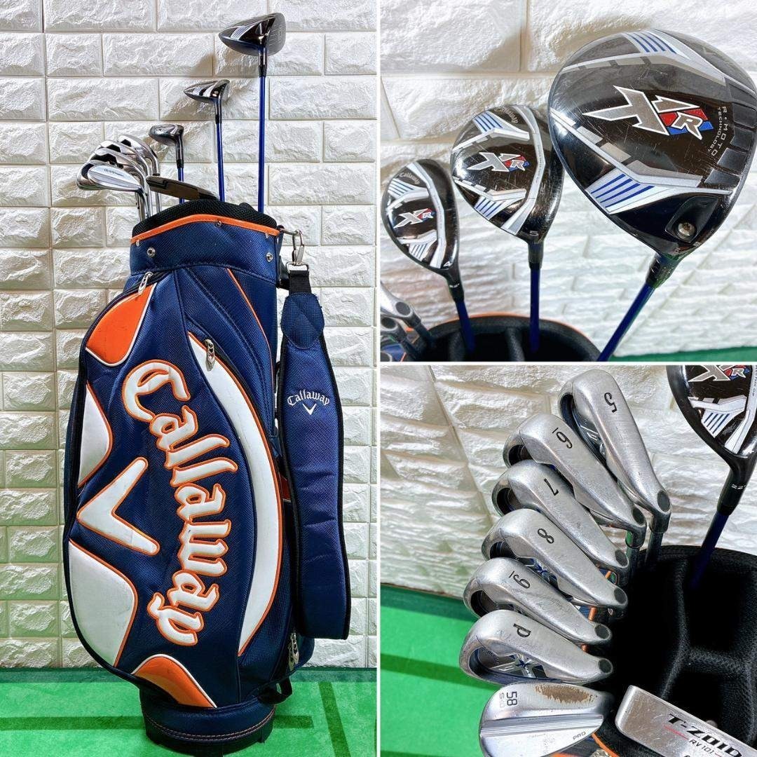 Callaway Golf - Callaway XRメンズ ゴルフクラブセット 11本 キャディ