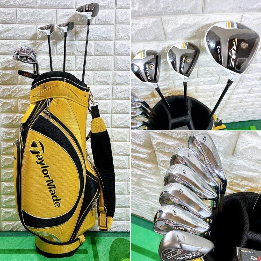 TaylorMade - TaylorMade RBZ× r7 XR メンズ ゴルフクラブセット10本の
