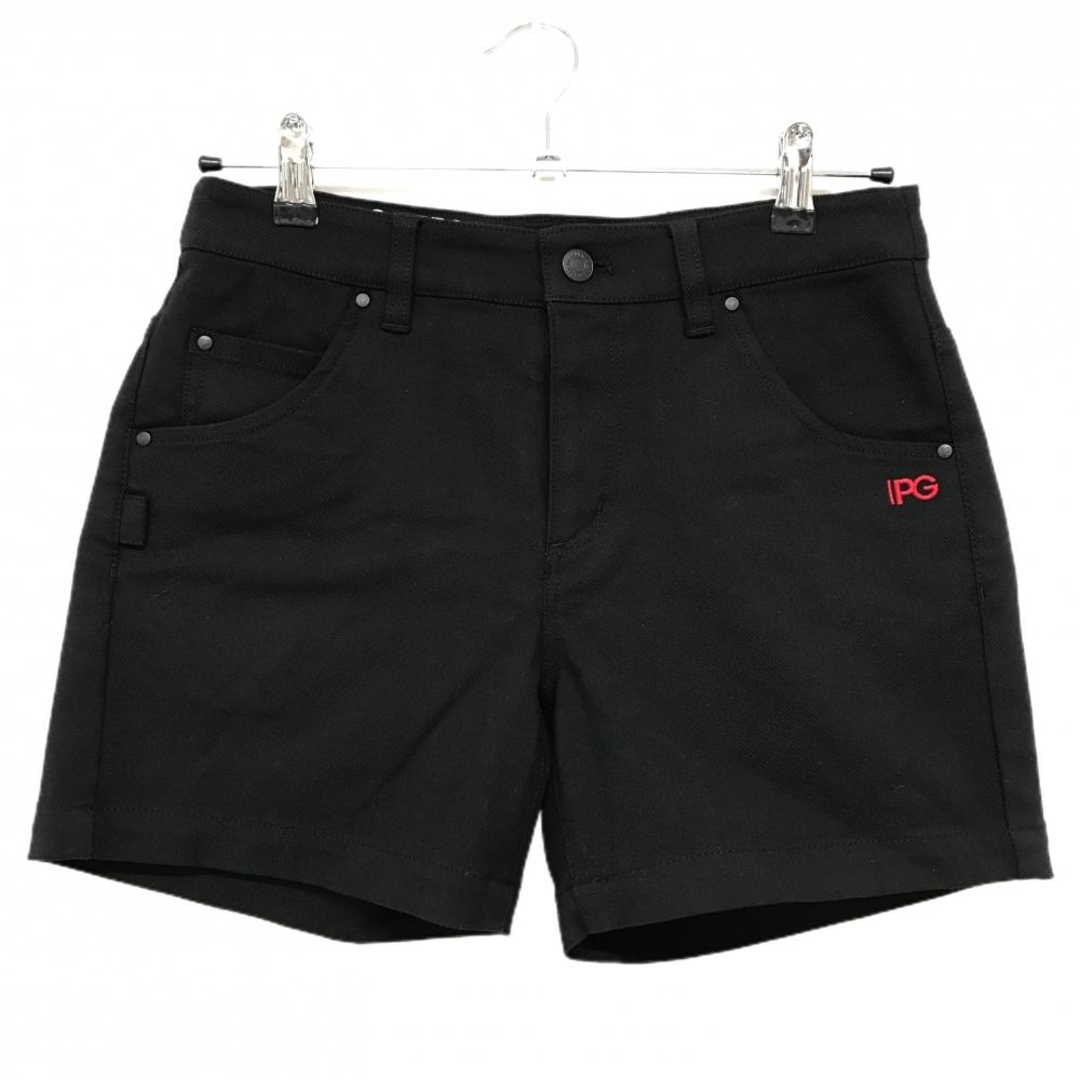 PEARLY GATES - 【超美品】パーリーゲイツ ショートパンツ 黒 ロゴ