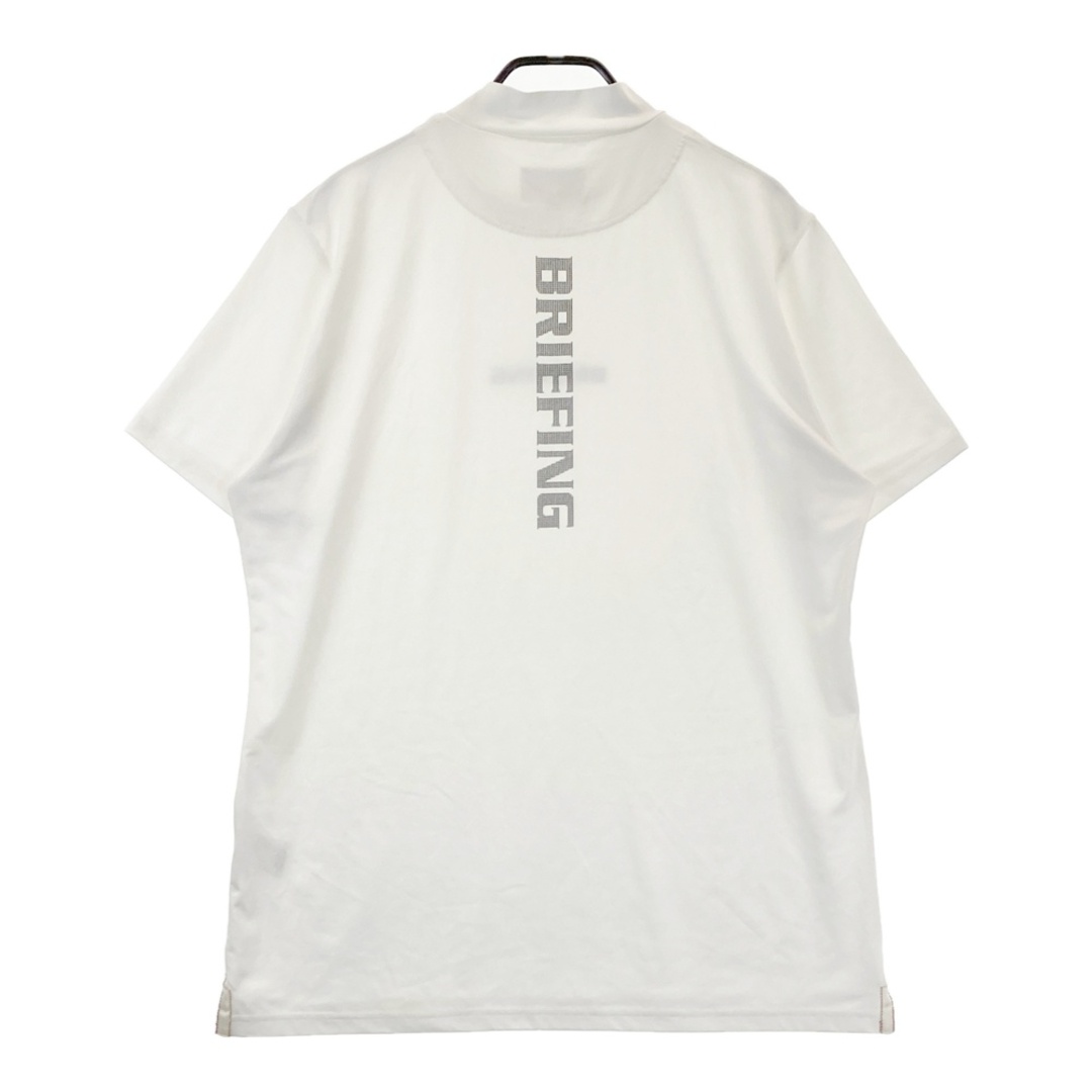 サイズ：XL BRIEFING GOLF ブリーフィング 半袖モックネックTシャツ
