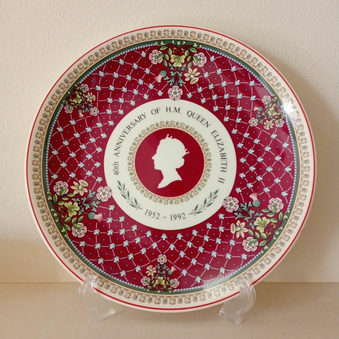 WEDGWOOD - ウェッジウッド エリザベス女王 戴冠40周年 マグカップ