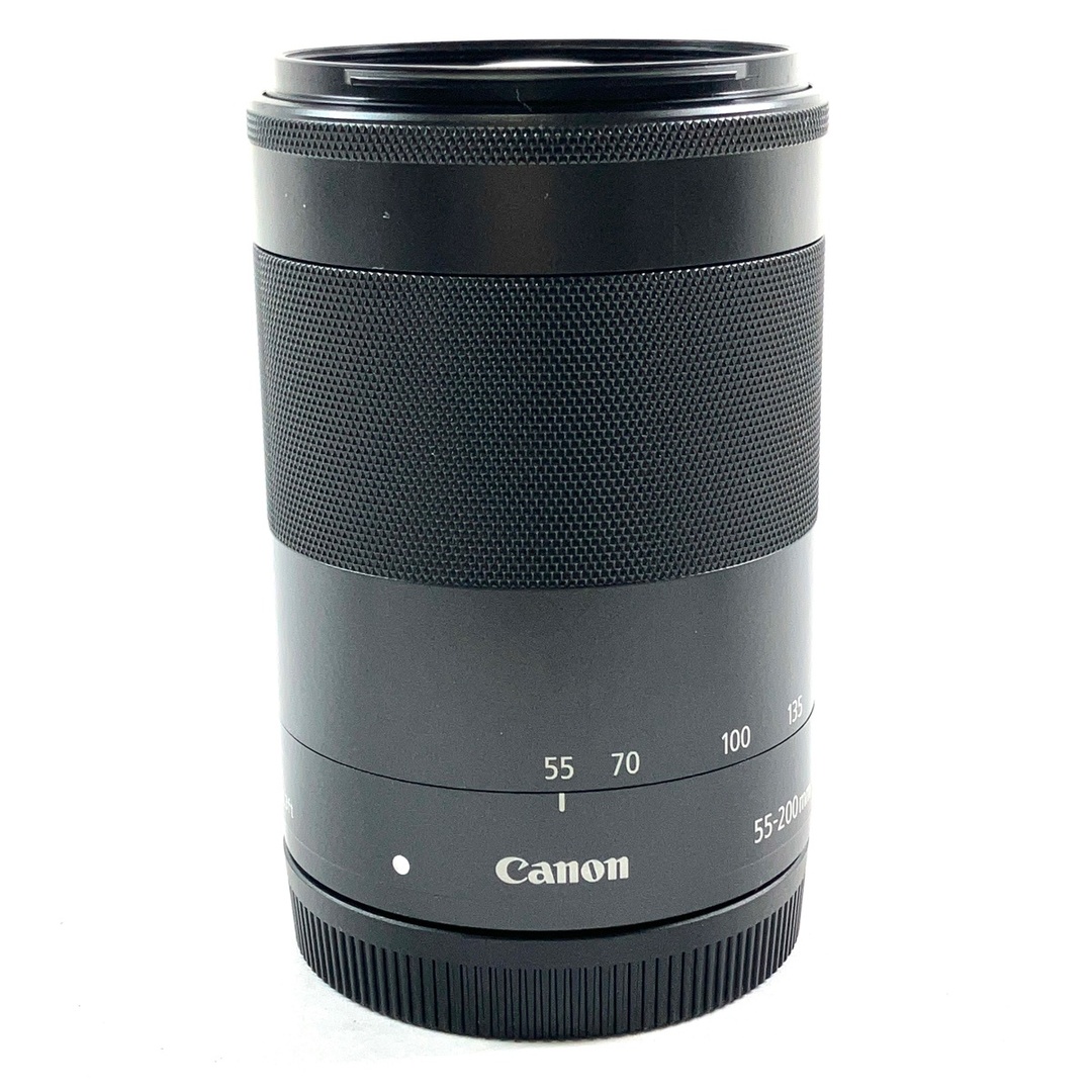 キヤノン EF-M 55-200mm F4.5-6.3 IS STM ブラック 中古の通販 by