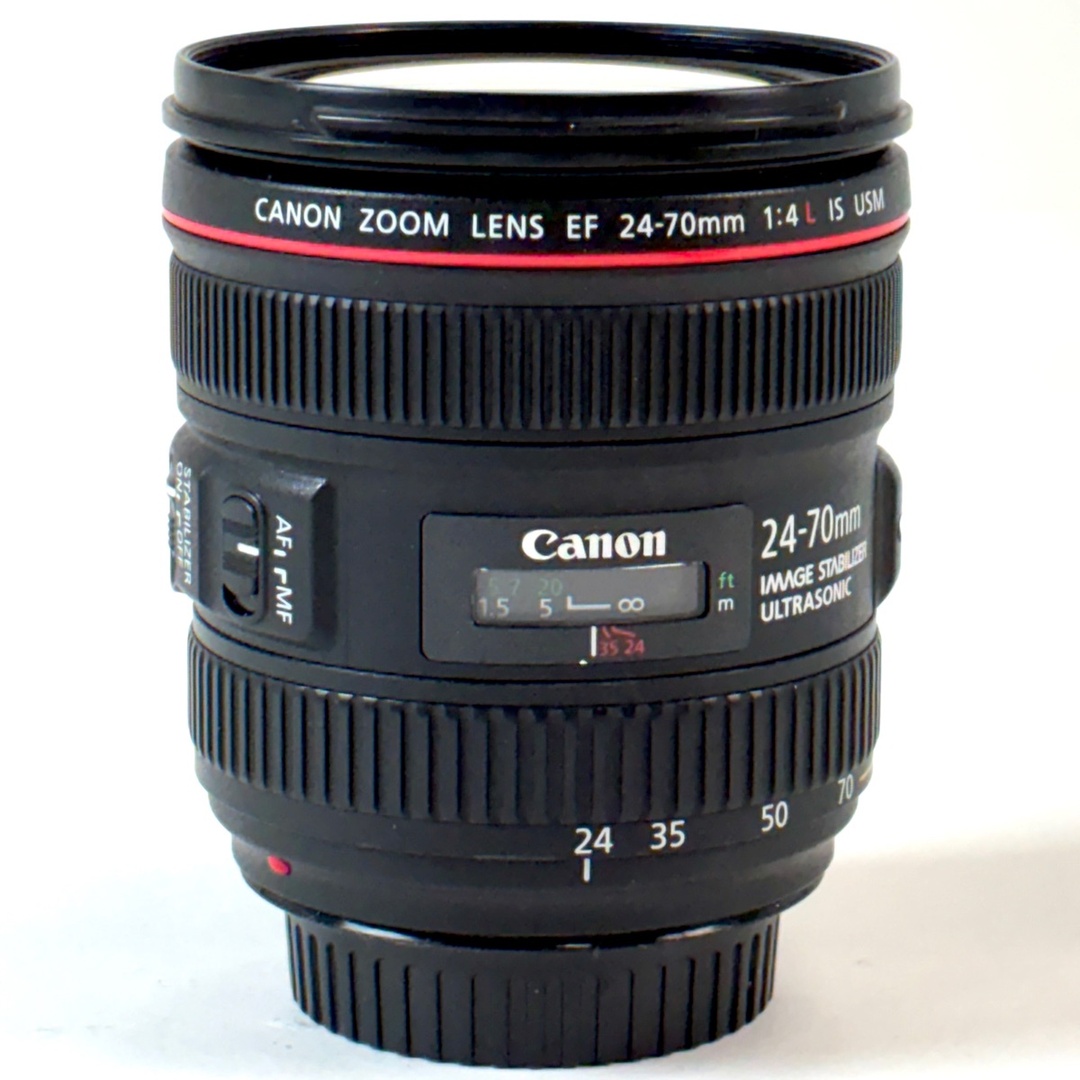 キヤノン EF 24-70mm F4L IS USM 中古の通販 by バイセル ラクマ店｜ラクマ