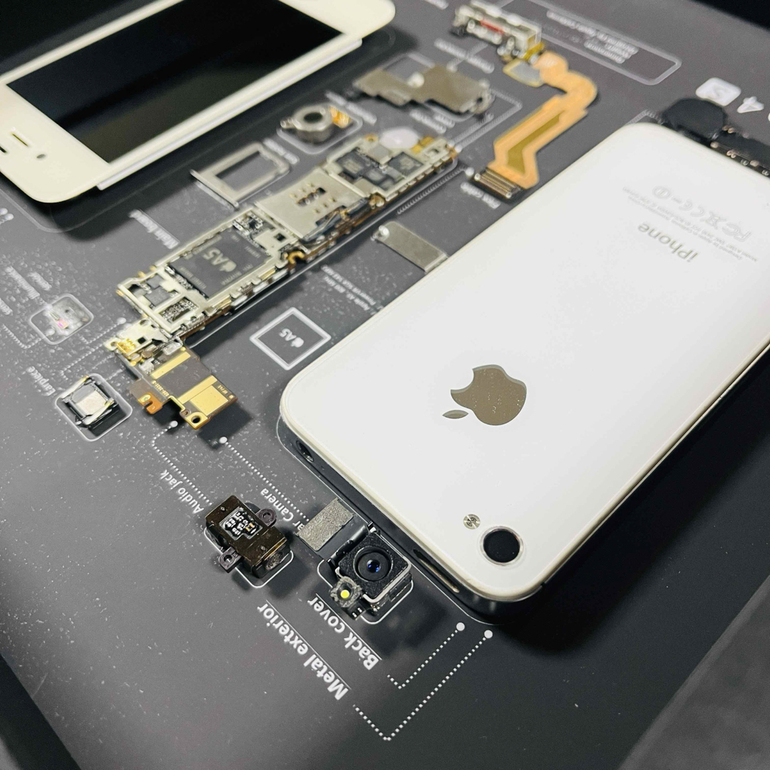 iPhone 4s White 標本アート ボックスフレーム仕様 (スクエアS)の通販