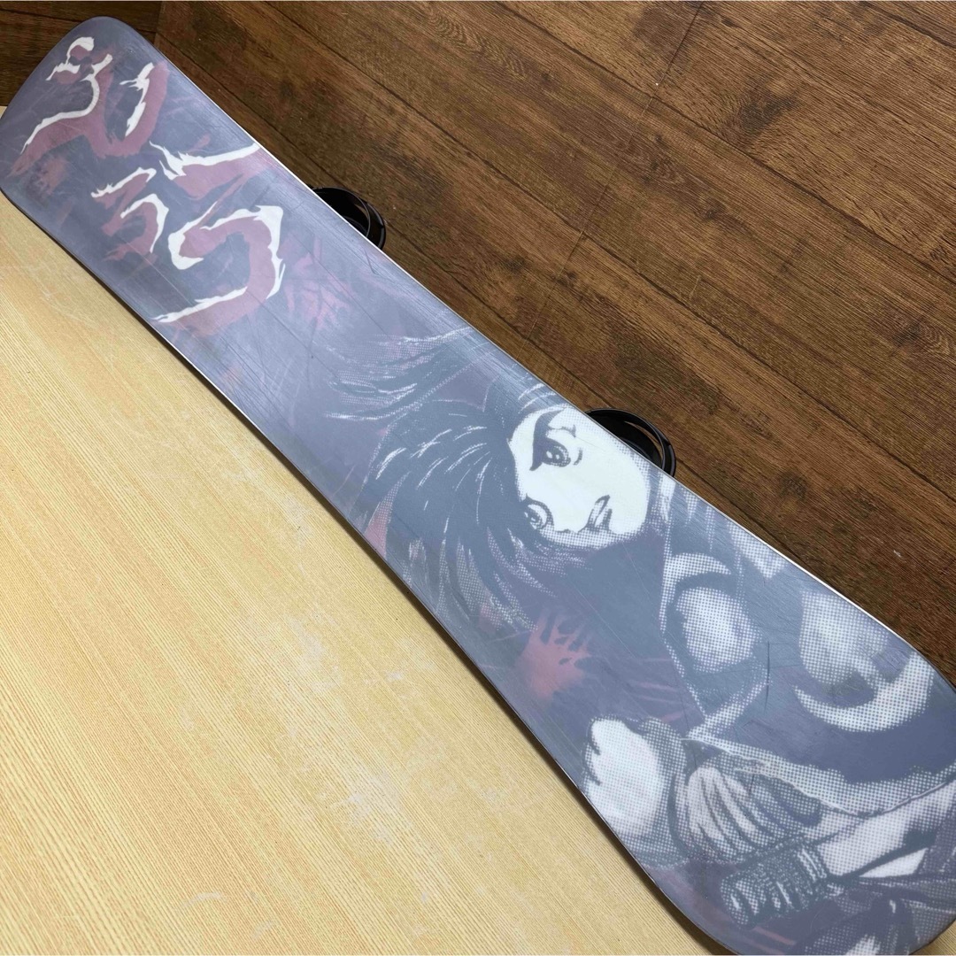 手塚治虫 どろろ スノーボード 限定デザイン コラボ メンズ