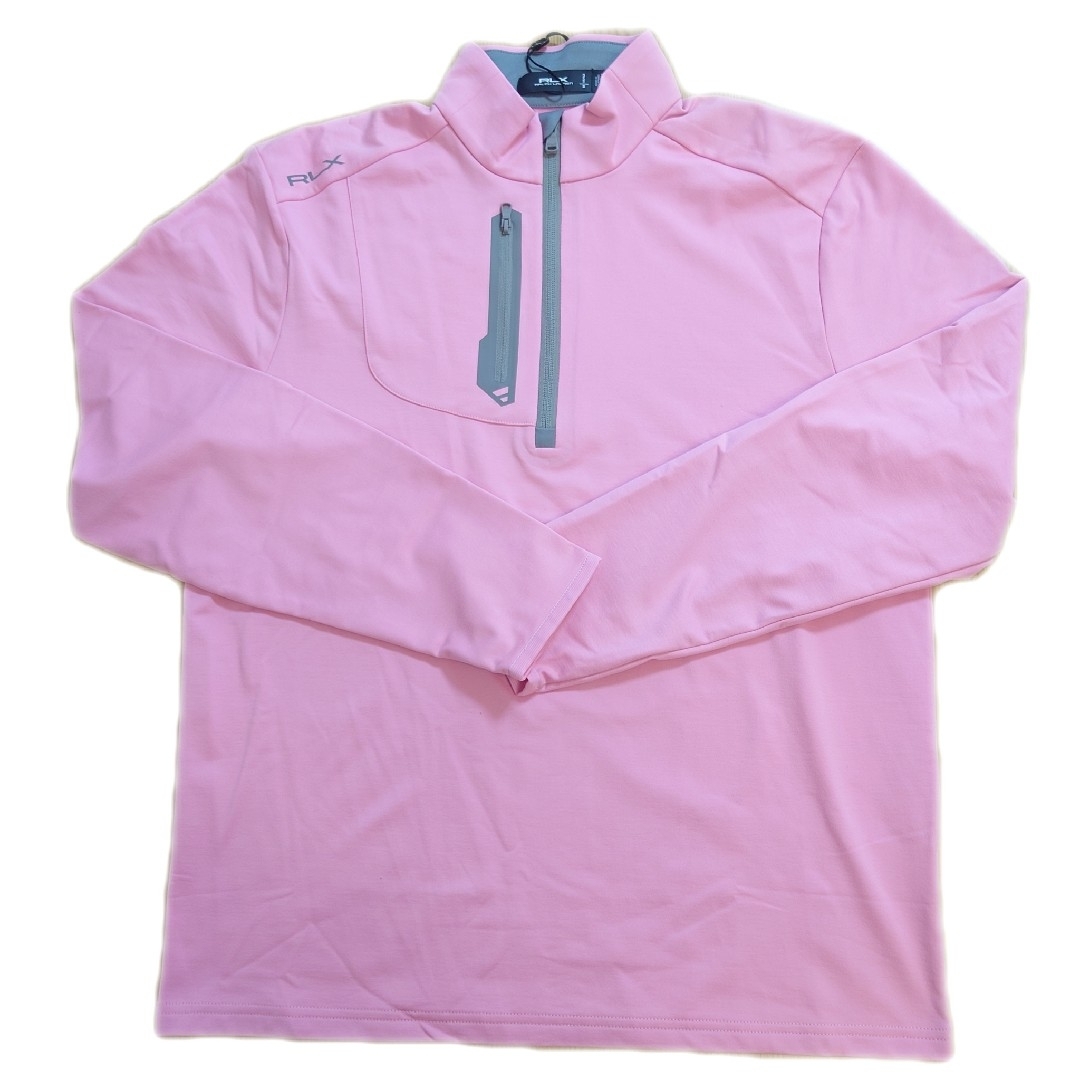 ポロ ラルフローレン RLX クォータージップ プルオーバー 桃 定価25300