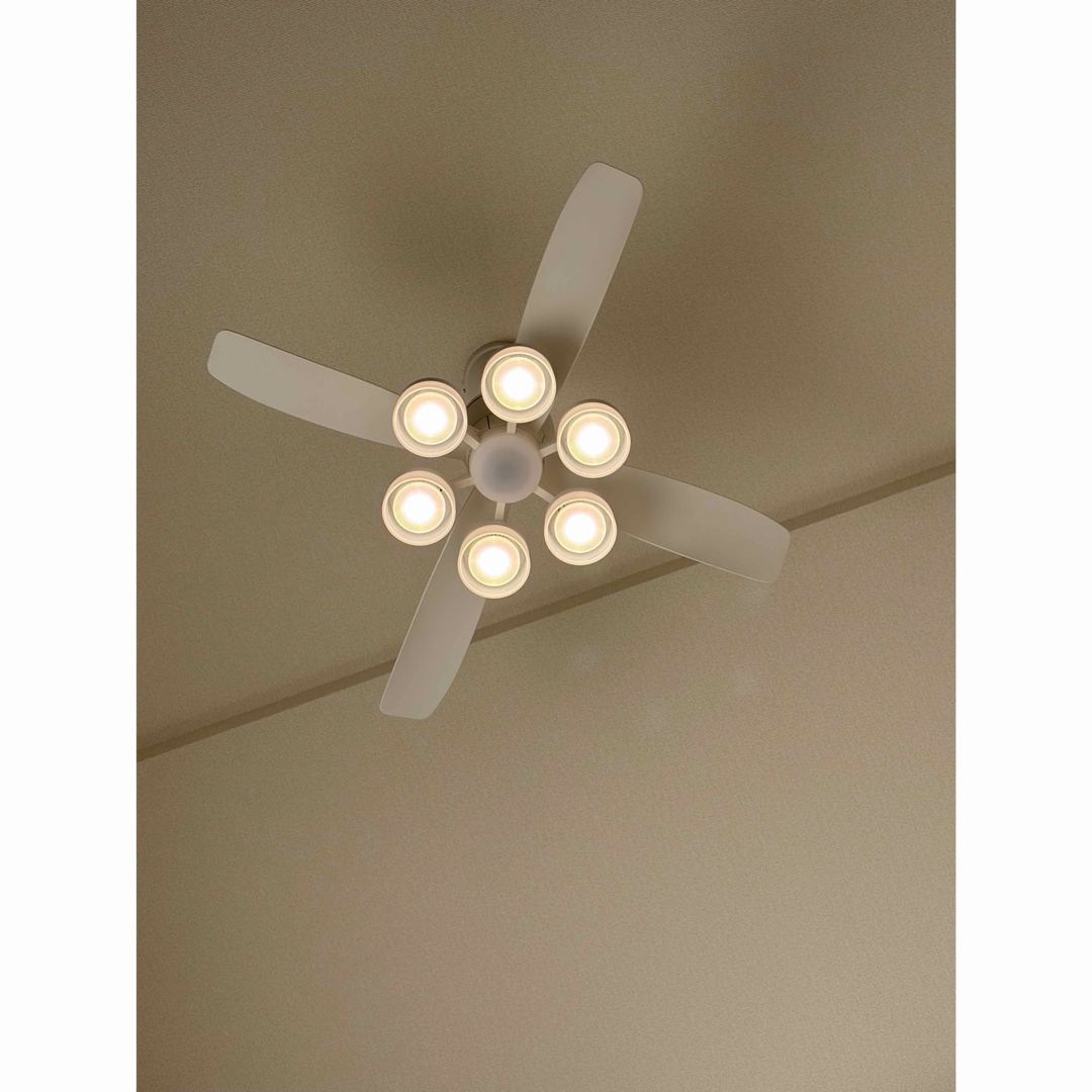 ODELIC - ODELIC WF811P1DCモーター+297LEDライトシーリングファン6灯