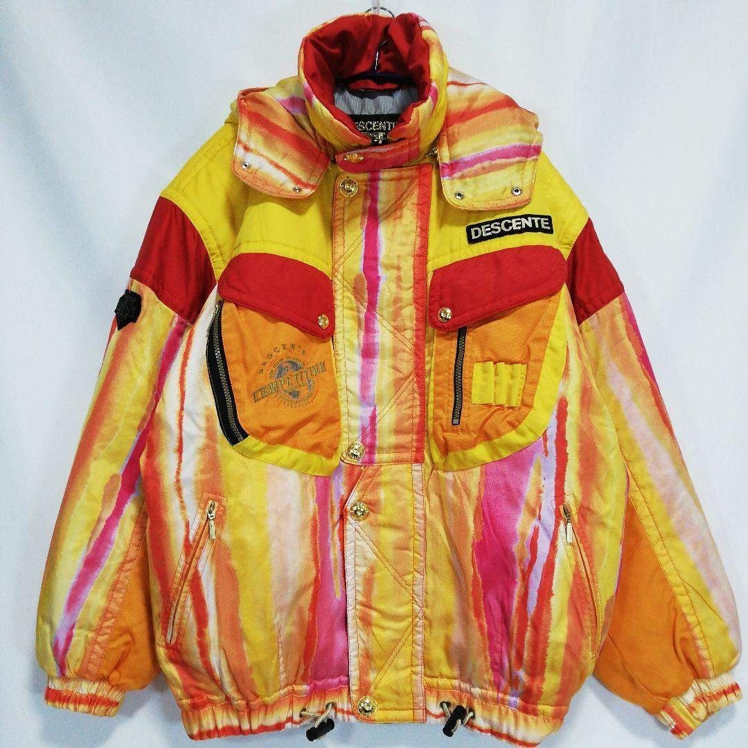 DESCENTE - DESCENTE スキーウェア ジャケット パンズ メンズ イエロー