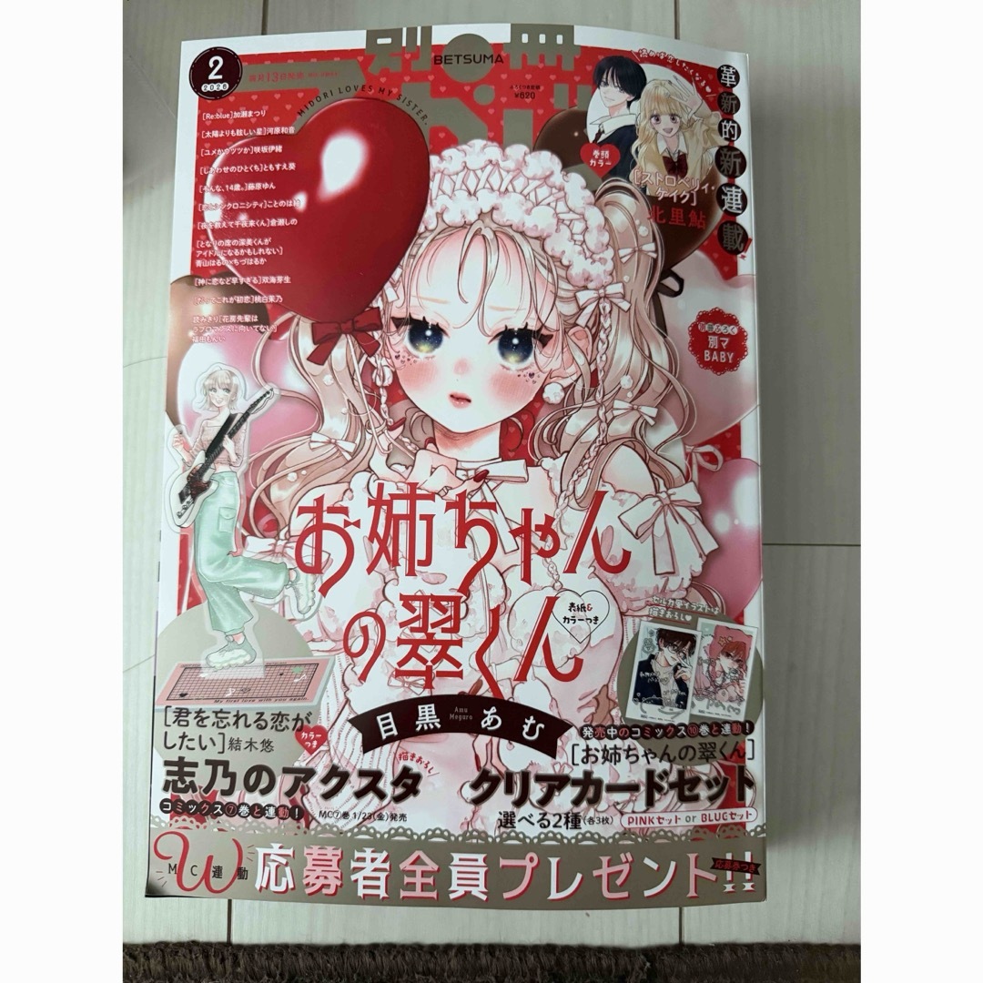 集英社 - 別冊マーガレット 2月 お姉ちゃんの翠くん応募券の通販 by