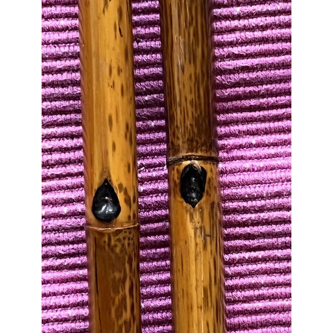 ヘラブナ釣りたも網 玉の柄と竿掛け(竹)の通販 by kOYUMI's shop｜ラクマ