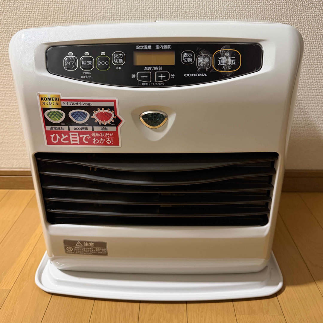 コロナ - コロナ ファンヒーター KCF-GW3620BY 10畳 美品 暖房