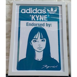 kyne・キネ【A4サイズ写真ポスターフレーム付き4点セット】ポスターの