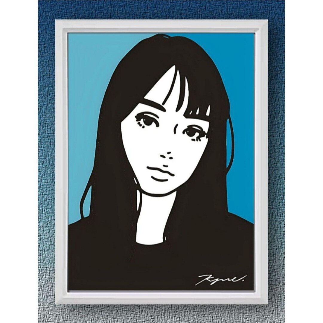 kyne・キネ【A4サイズ写真ポスターフレーム付き4点セット】ポスターの