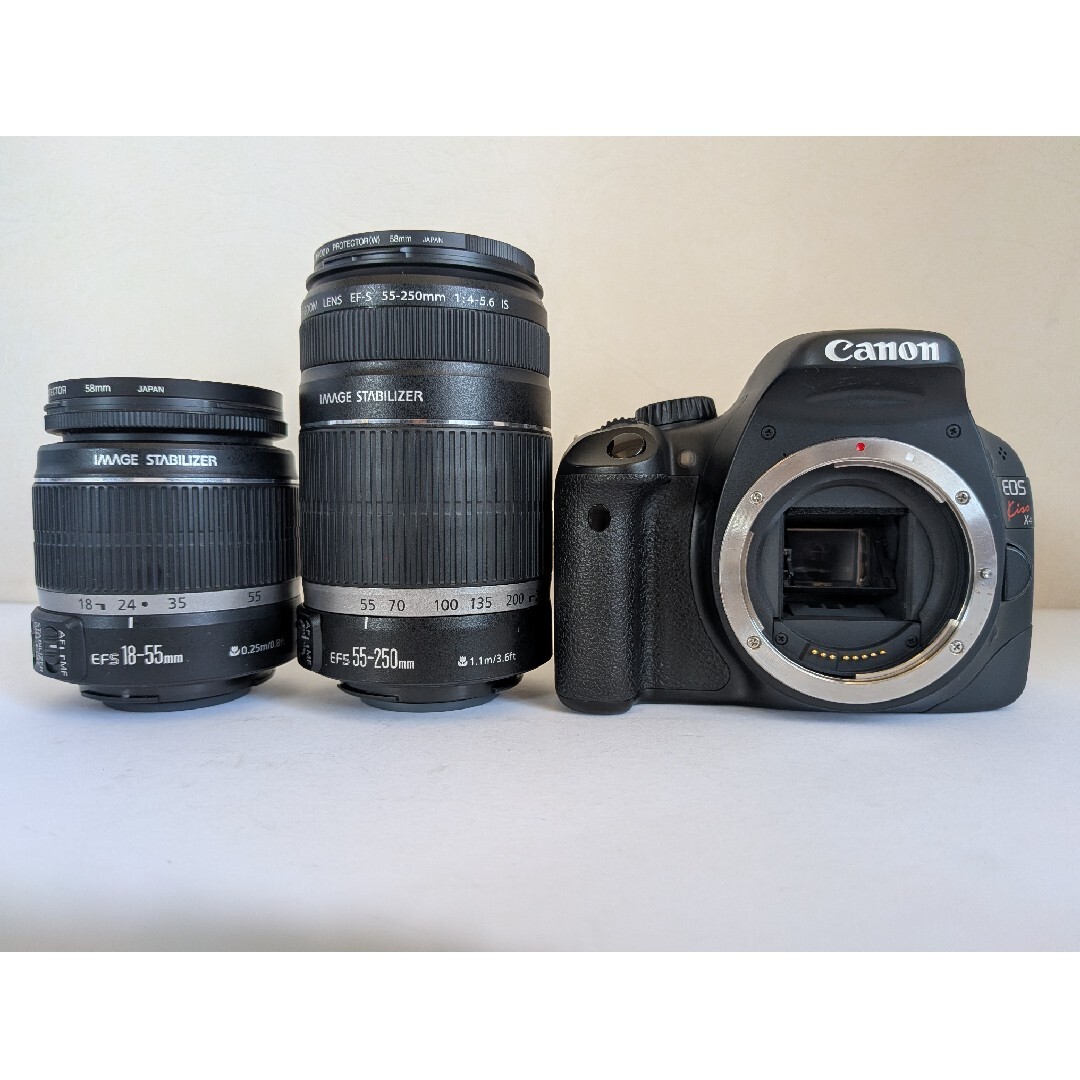 Canon - 【ショット数 3286枚】Canon EOS kiss X4 ダブルレンズセット