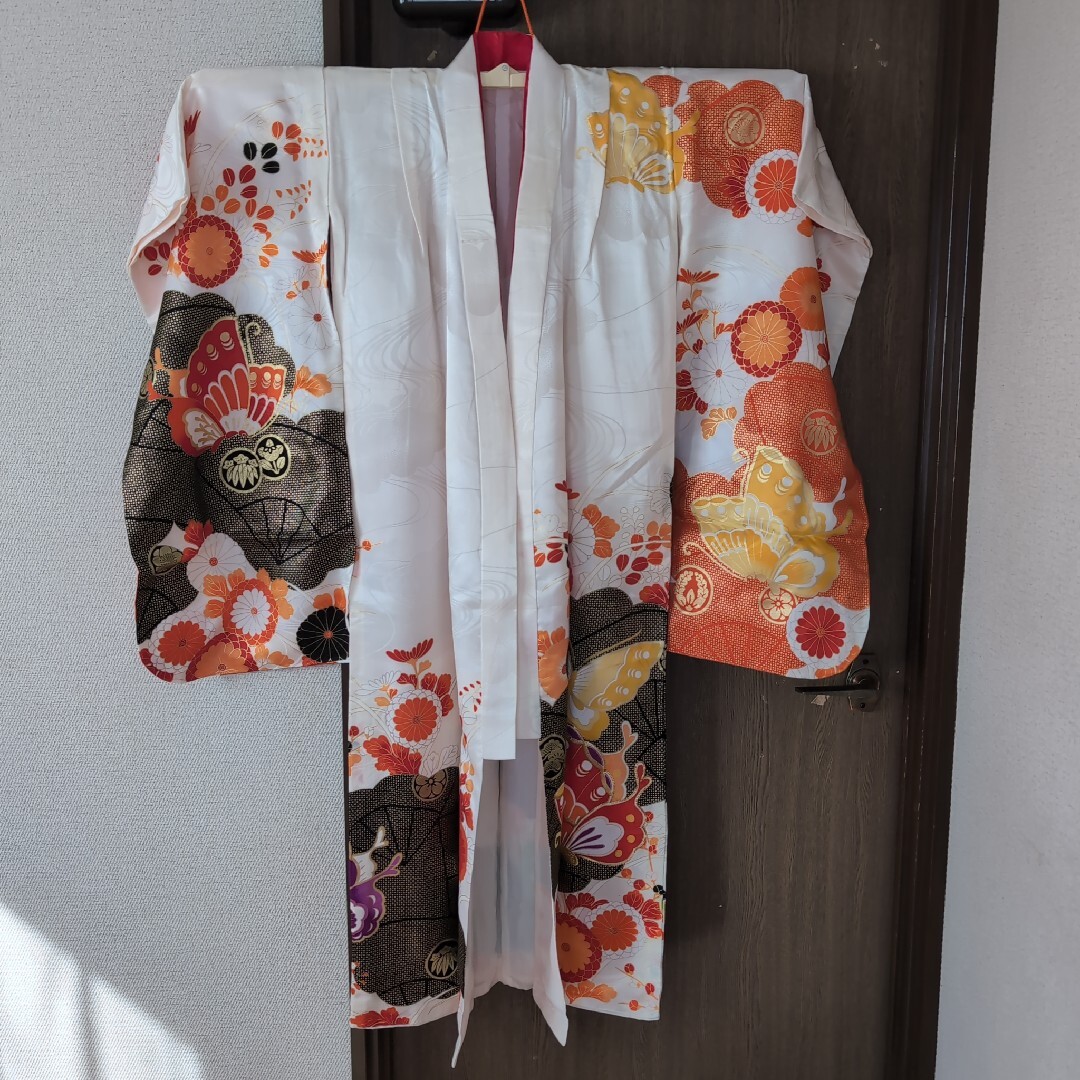 着物 長襦袢 七五三 足袋 髪飾り 後板 前板 紐 セット