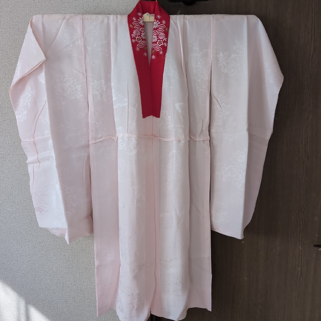 着物 長襦袢 七五三 足袋 髪飾り 後板 前板 紐 セット