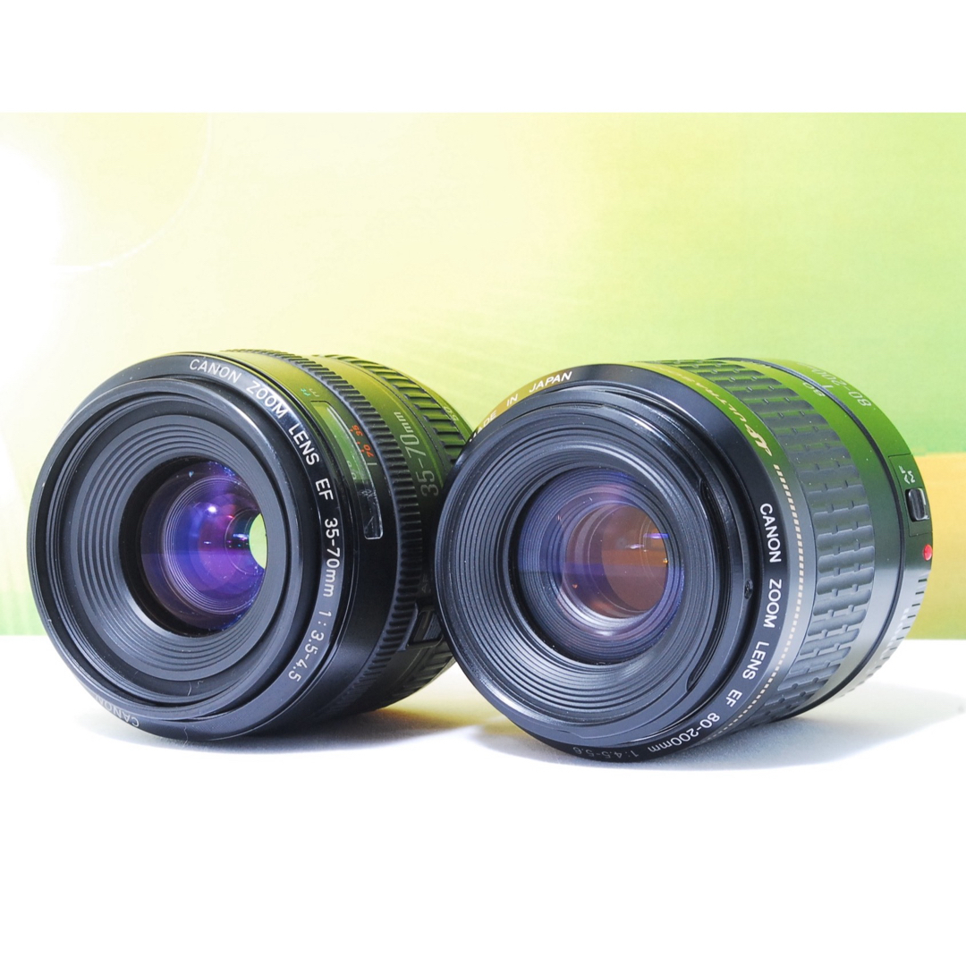 Canon - 初心者おすすめ✨Canon kiss X7 ダブルレンズセット 一眼レフ