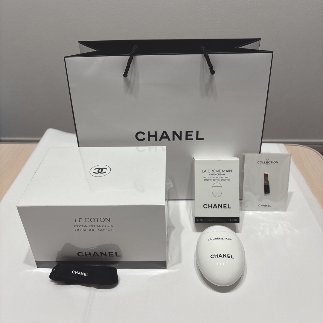 CHANEL - 【新品】CHANEL ハンドクリーム コットン ラクレームマン ル