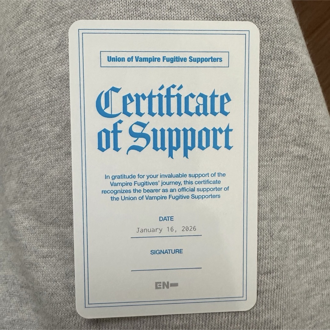 ENHYPEN 献血 トレカ ジョンウォン ヒスンの通販 by ꒡̈⃝s shop｜ラクマ