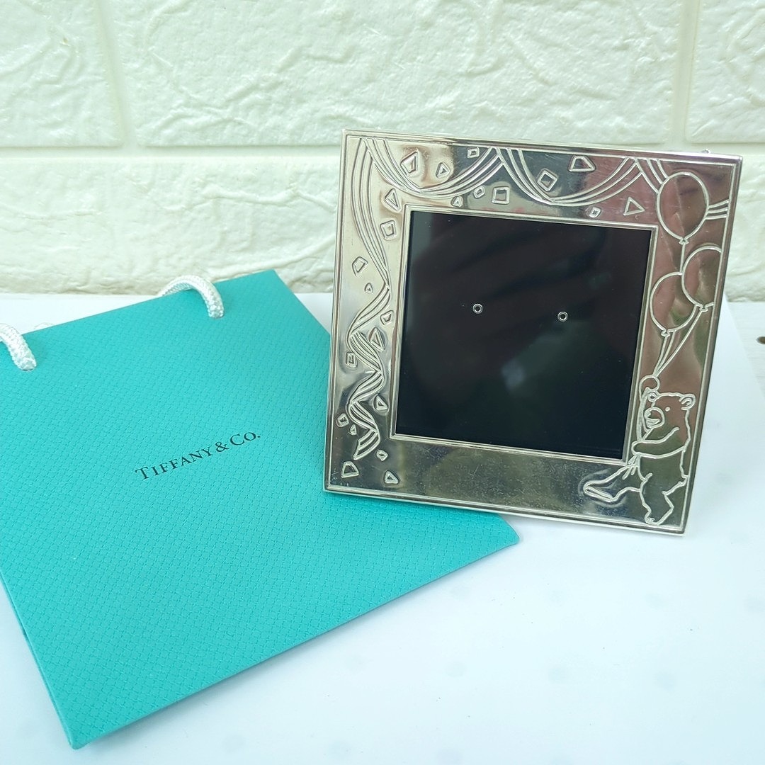Tiffany & Co. - ティファニ シルバー925 フォトフレーム ベアモチーフ