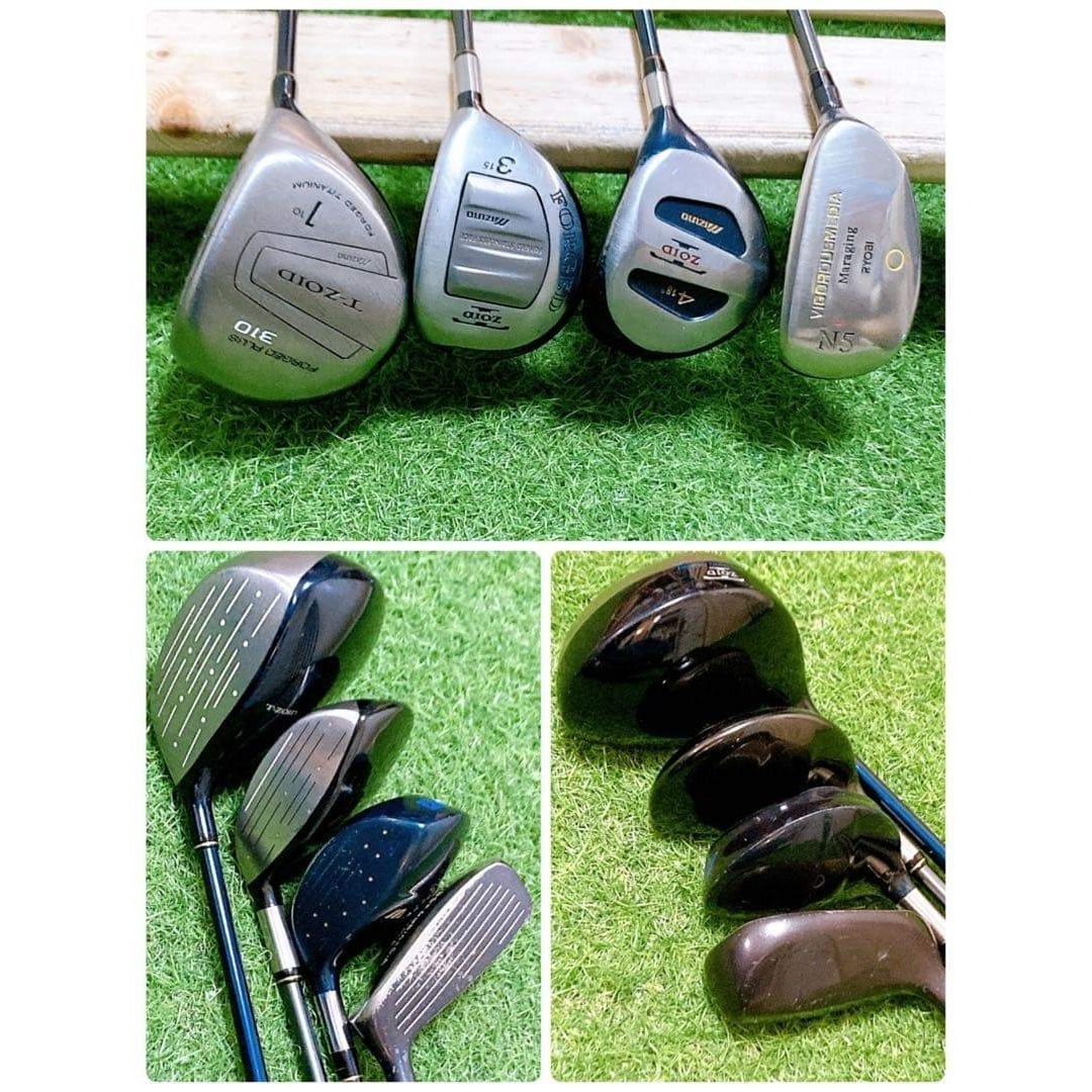 M4.ミズノ 初心者オススメ ゴルフクラブ メンズセット 右利き 12本