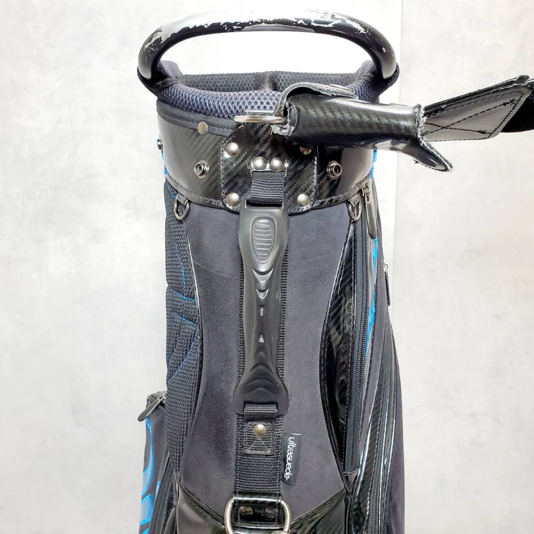 フード未使用】デザインチューニング スタンド式 キャディバッグ