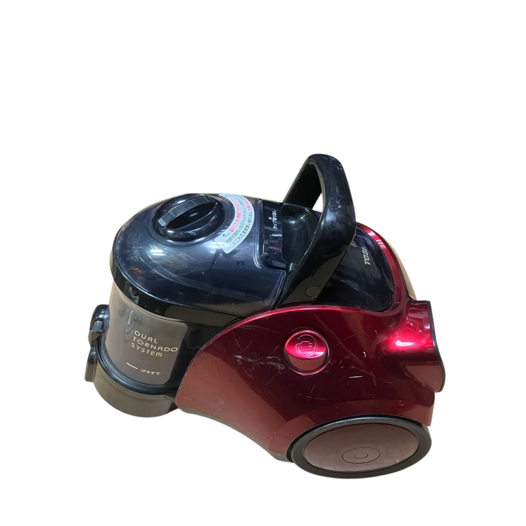 TOSHIBA 東芝 サイクロン掃除機VC-C12 (R) 13年製 保証付きの通販 by