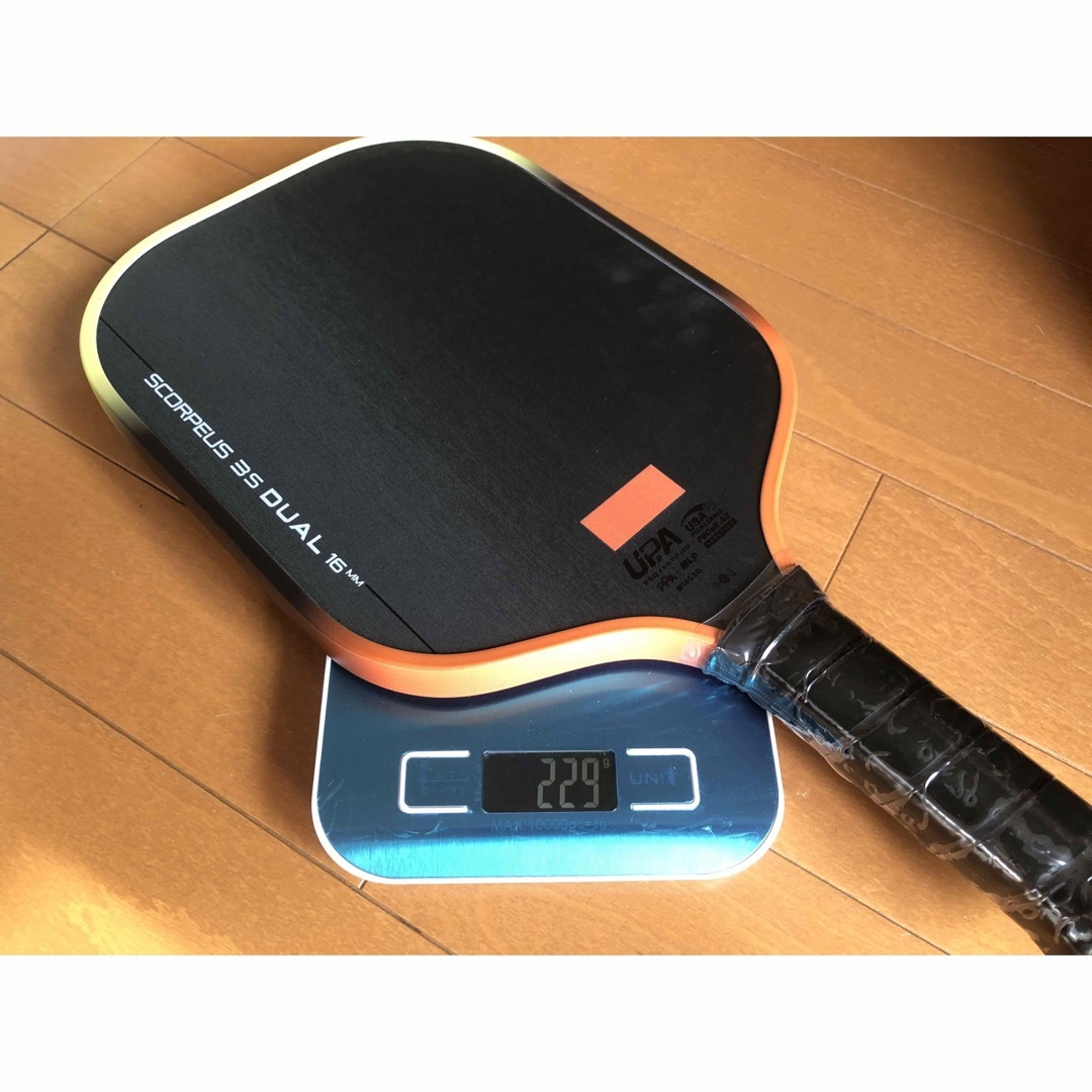 新品 スコーピアス 3S Dual 16mm ピックルボール パドル