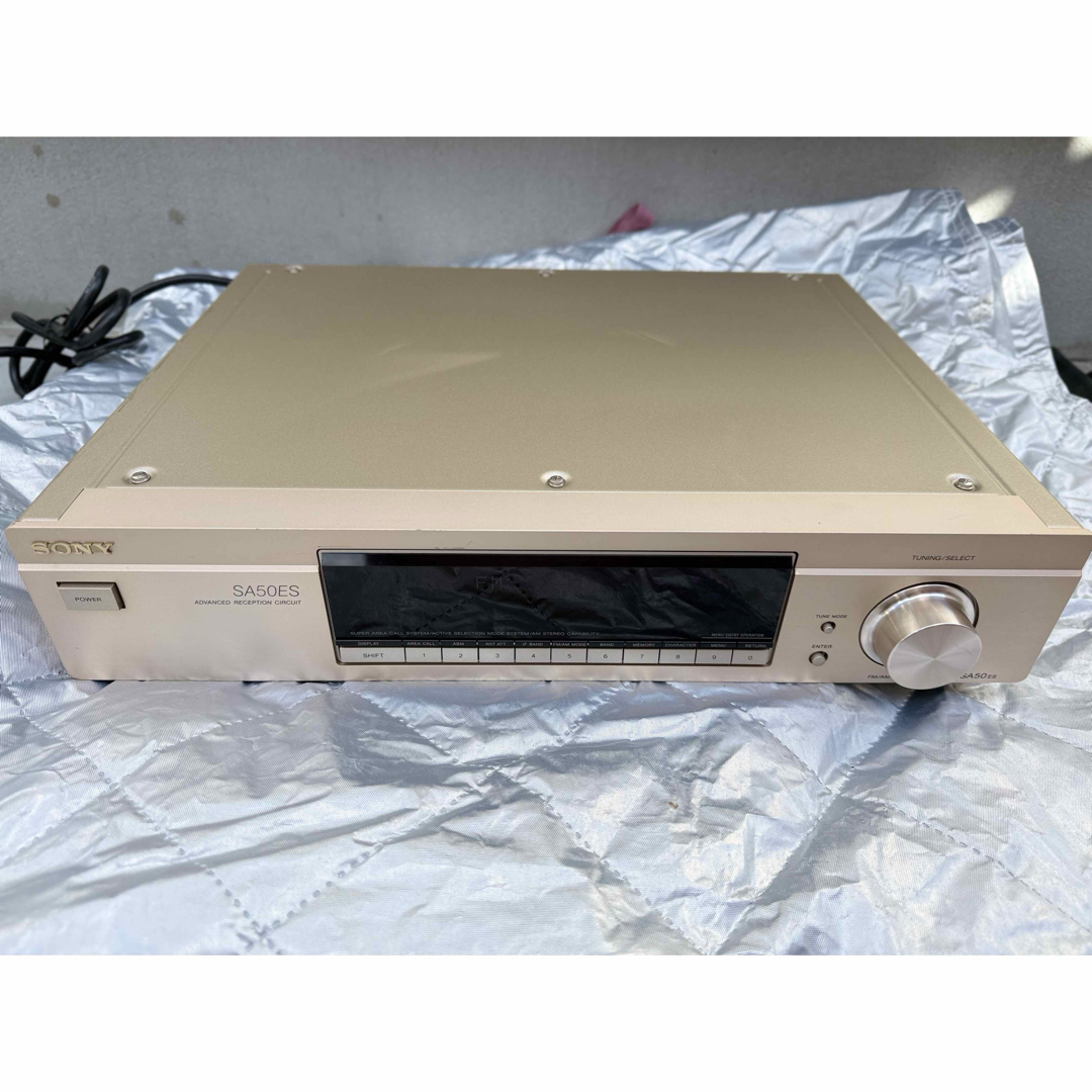 SONY - 【通電確認済】SONY ソニー FM/AM ステレオチューナ ST-SA50ES