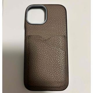 BONAVENTURA - 美品 ボナベンチュラ iPhone17Pro ケース グレージュ