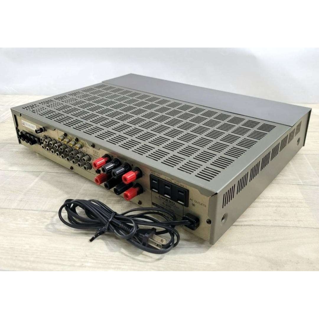 ONKYO - 【良品】ONKYO オンキョー R-200 チューナーアンプの通販 by