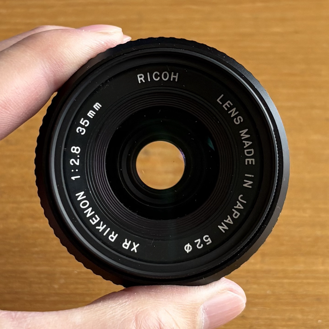 XR RIKENON 35mm f2.8 & Eマウントアダプター