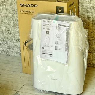 SHARP - 空気清浄機 SHARP KI-PS40-W 新品未開封 24年1月入手品の通販