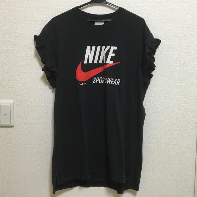 NIKE - ナイキ リメイク 袖フリルTシャツの通販 by kao＊'s shop