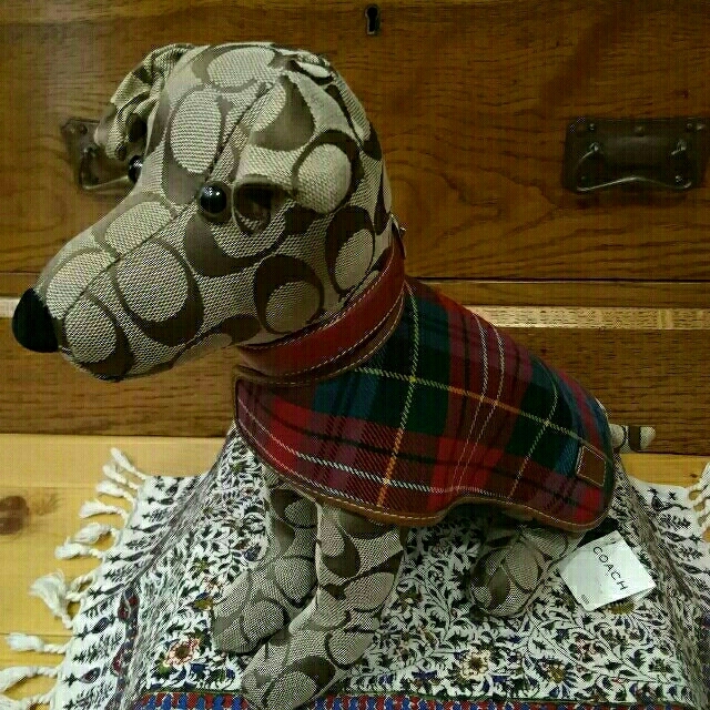 COACH - レア！未使用💖*コーチ COACH 犬 シグネチャー柄 ぬいぐるみ