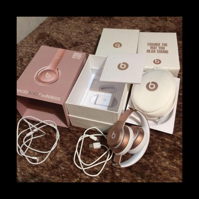 Beats by Dr Dre - Beats ヘッドホン ローズゴールド Bluetooth対応