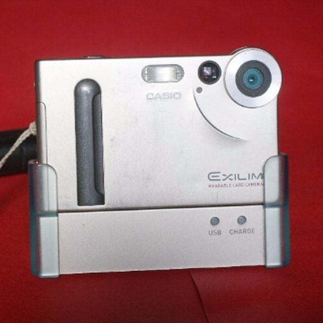CASIO - 送料込☆初代カードカメラ エクシリムEX-S1【カシオ中古