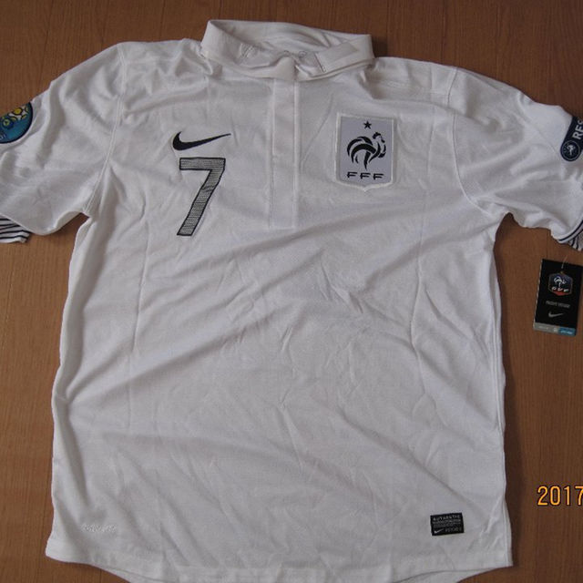 フランス代表 フランク・リベリー選手 オーセンティックユニフォームの